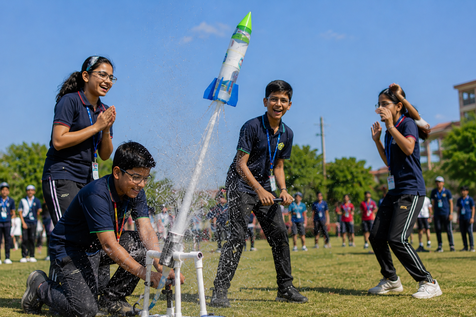 Mechastra water rocket competition